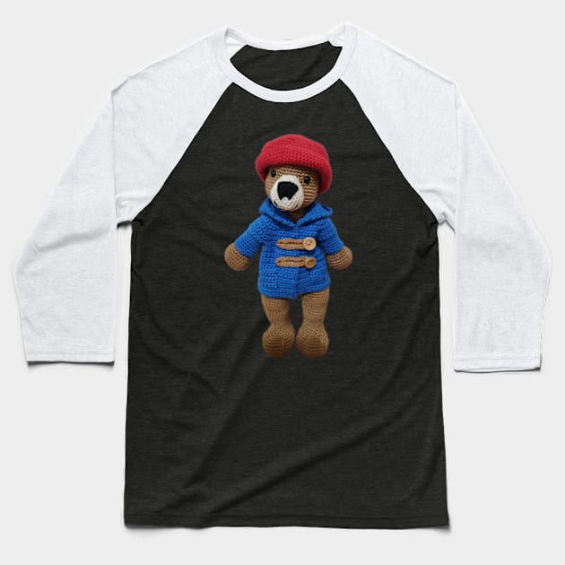 Crochet Paddington Bear Baseball T-Shirt by AmaniZelaya